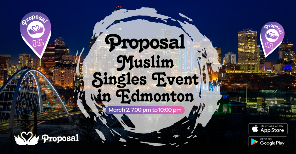 Proposal Muslim Singles Event Edmonton Canada