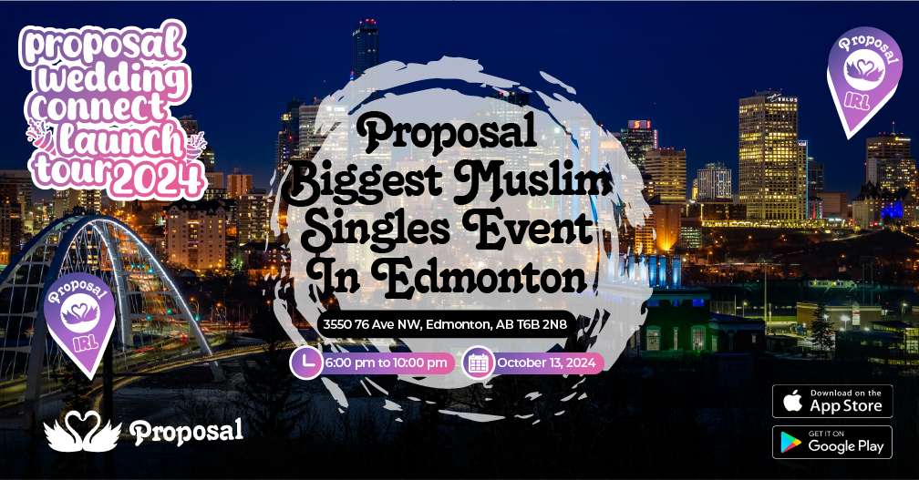 Proposal Muslim Singles Event Edmonton Canada